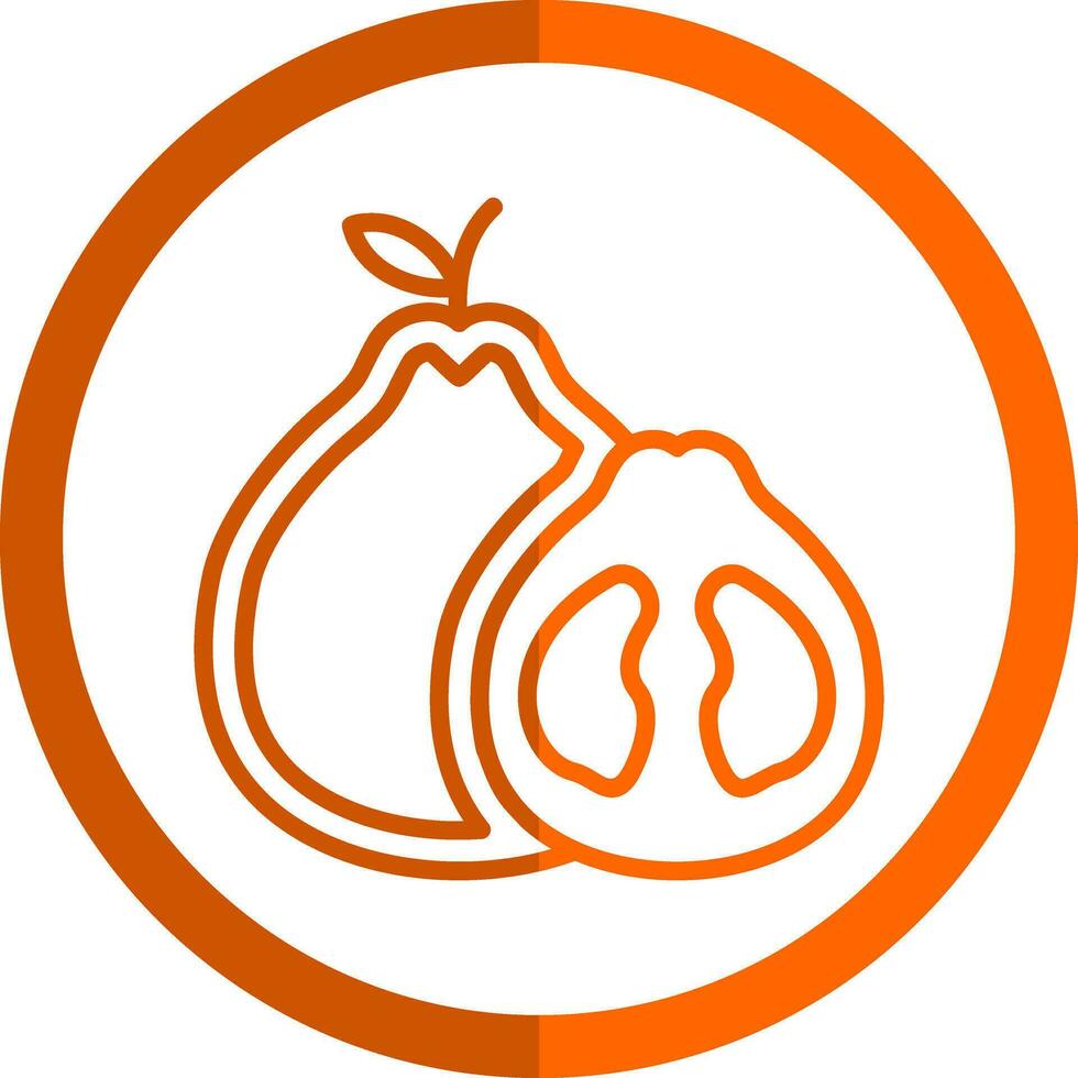 Pomelo Vector Icon Design