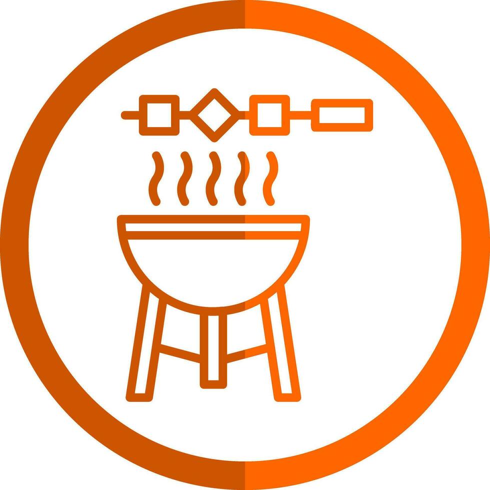 Barbecue Vector Icon Design