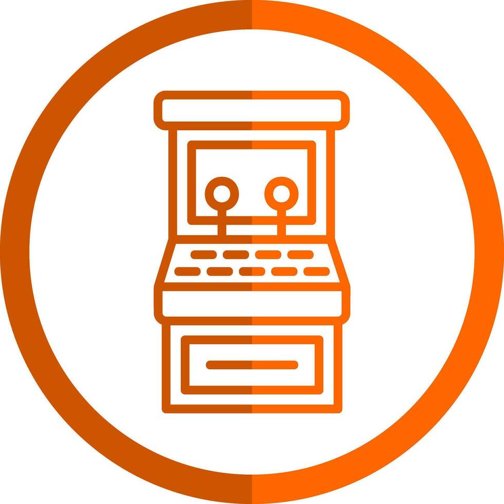 Arcade machine Vector Icon Design
