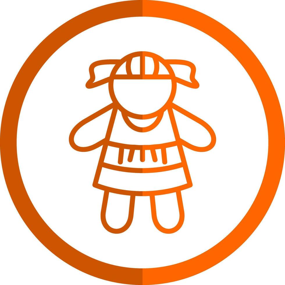 Doll Vector Icon Design