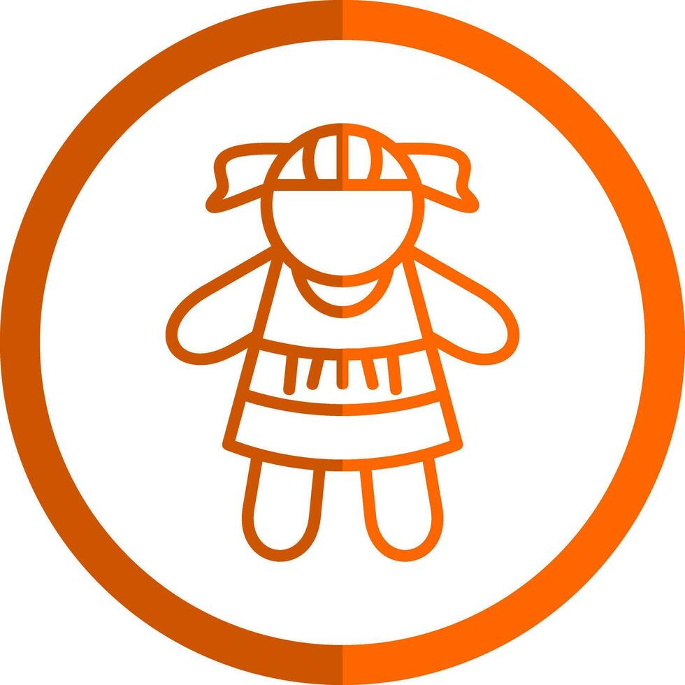 Doll Vector Icon Design