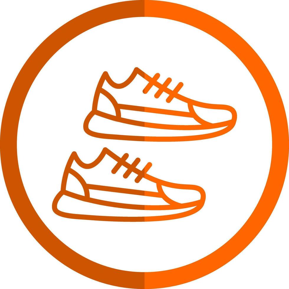 Sneakers Vector Icon Design