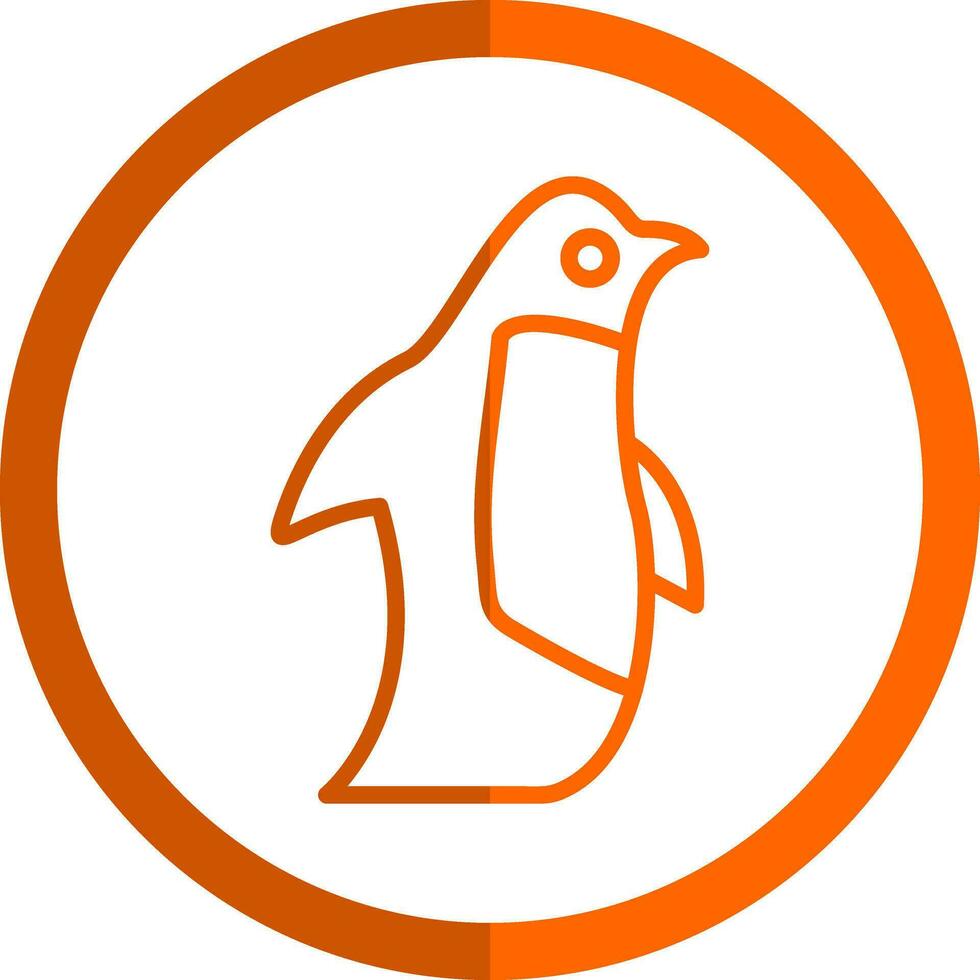 Penguin Vector Icon Design