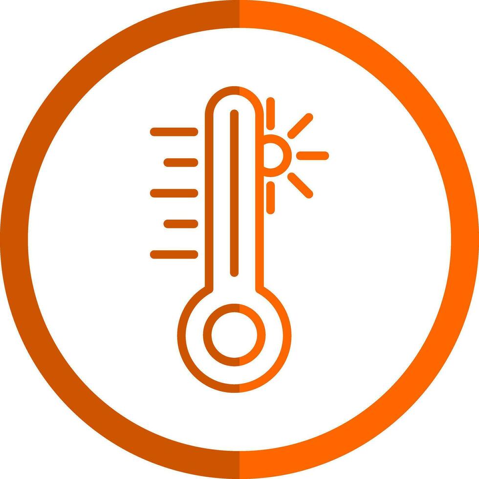 Thermometer Vector Icon Design