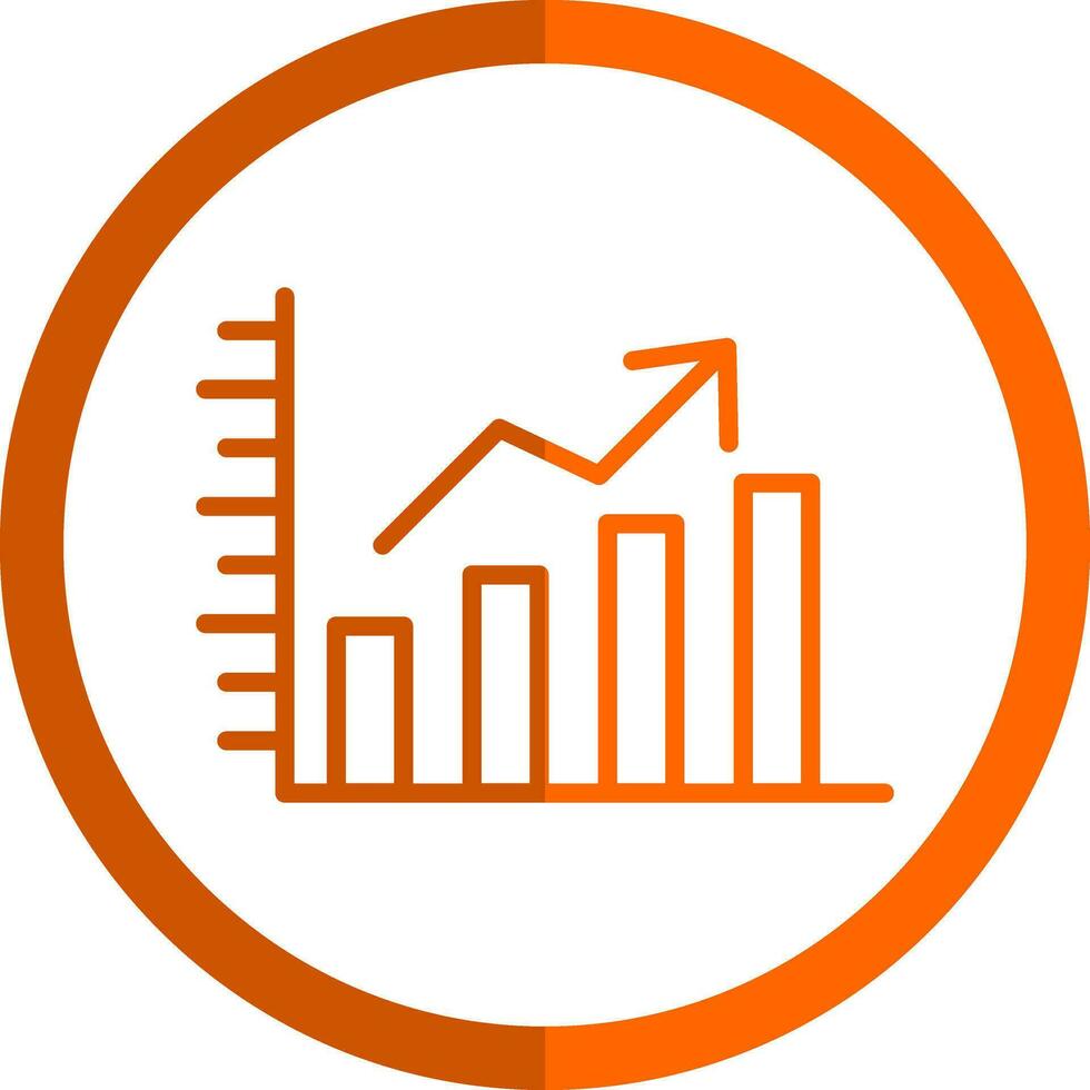Graph Vector Icon Design