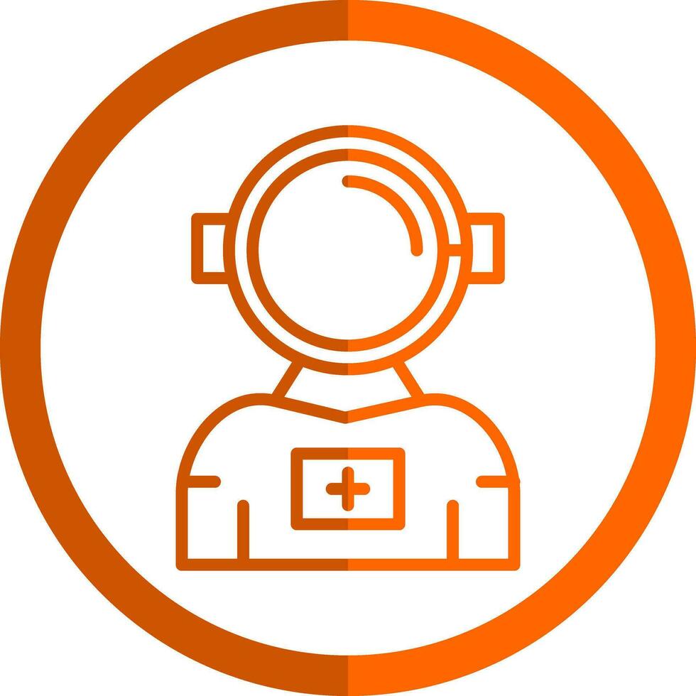 Astronaut Vector Icon Design