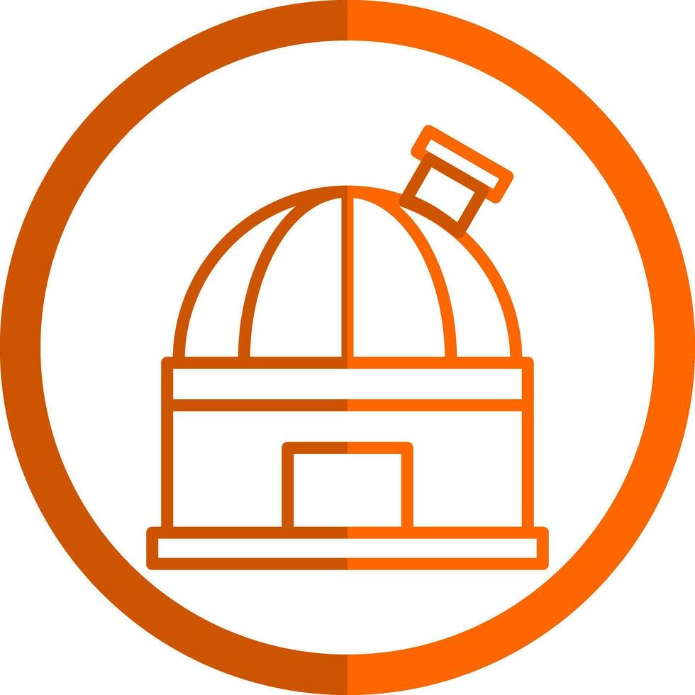 Observatory Vector Icon Design