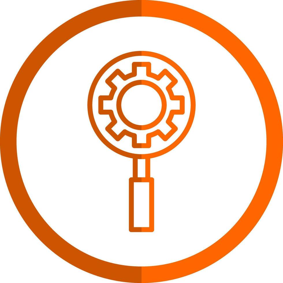 Magnifying glass Vector Icon Design