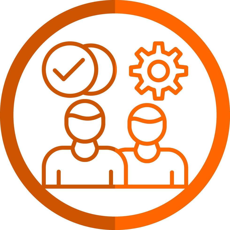 Teamwork Vector Icon Design
