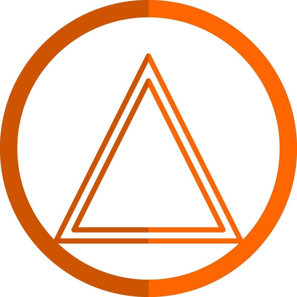 Triangle Vector Icon Design