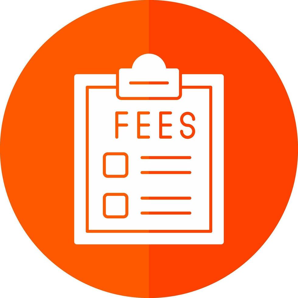 Fees Vector Icon Design