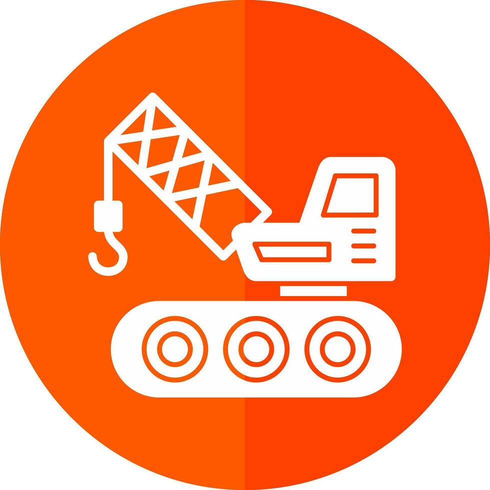 Crane Vector Icon Design