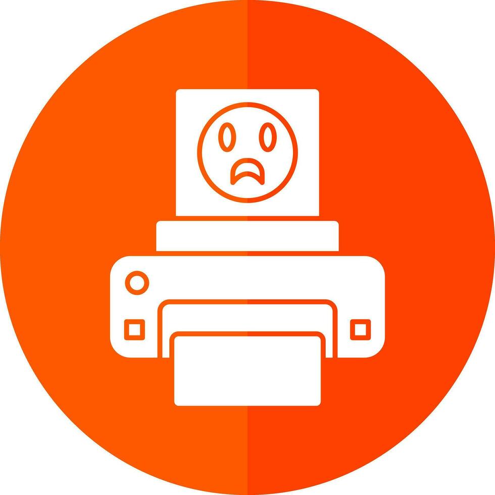 Photo print Vector Icon Design