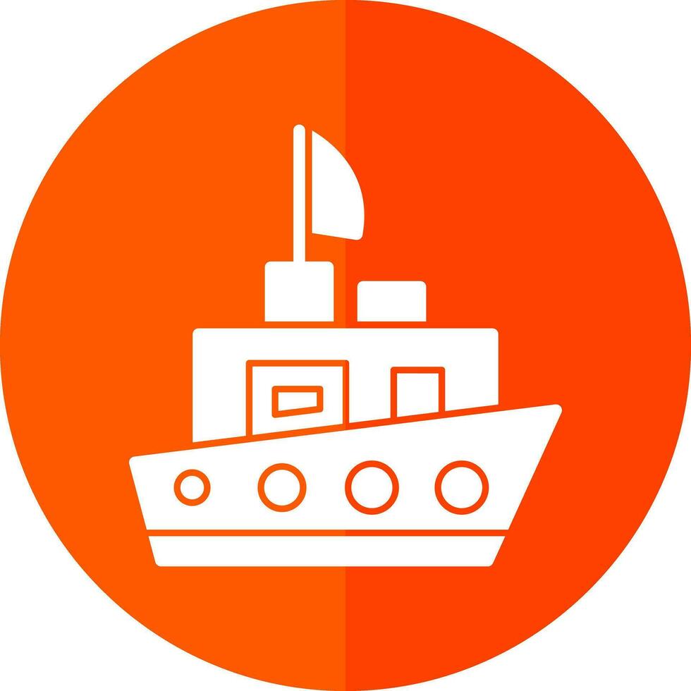 Ship Vector Icon Design