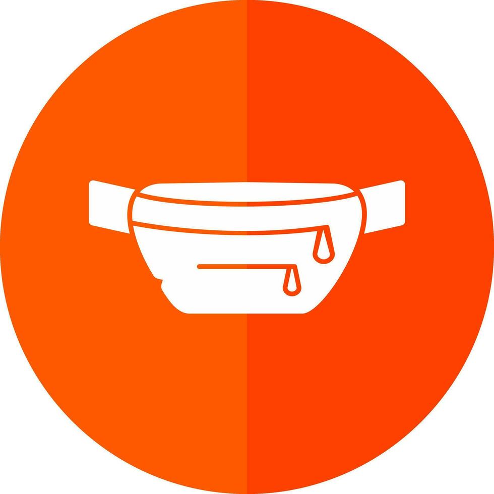 Fanny pack Vector Icon Design