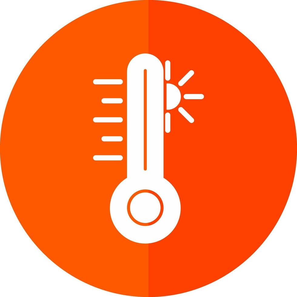 Thermometer Vector Icon Design