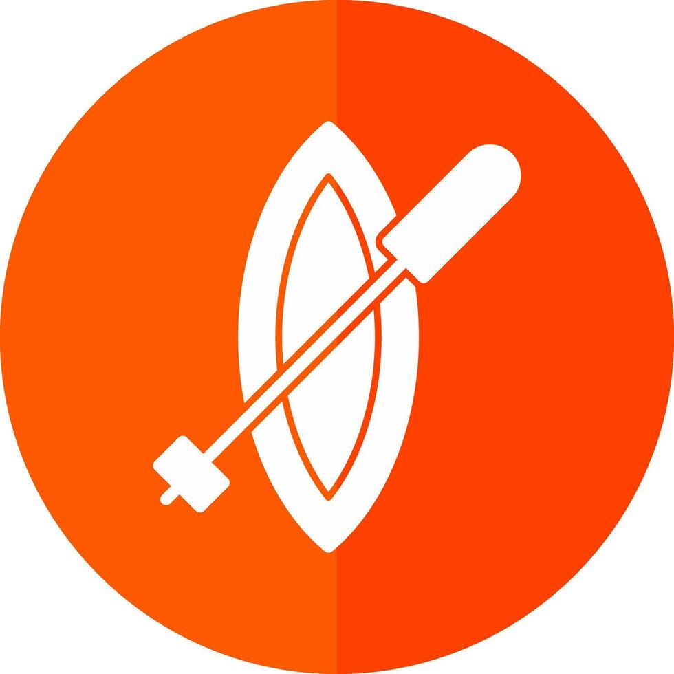 Slalom Vector Icon Design