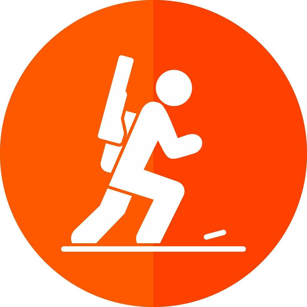 Biathlon Vector Icon Design