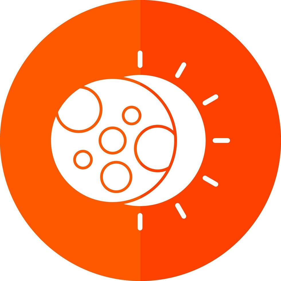 Eclipse Vector Icon Design