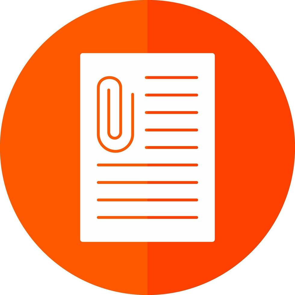Ppaer clip Vector Icon Design