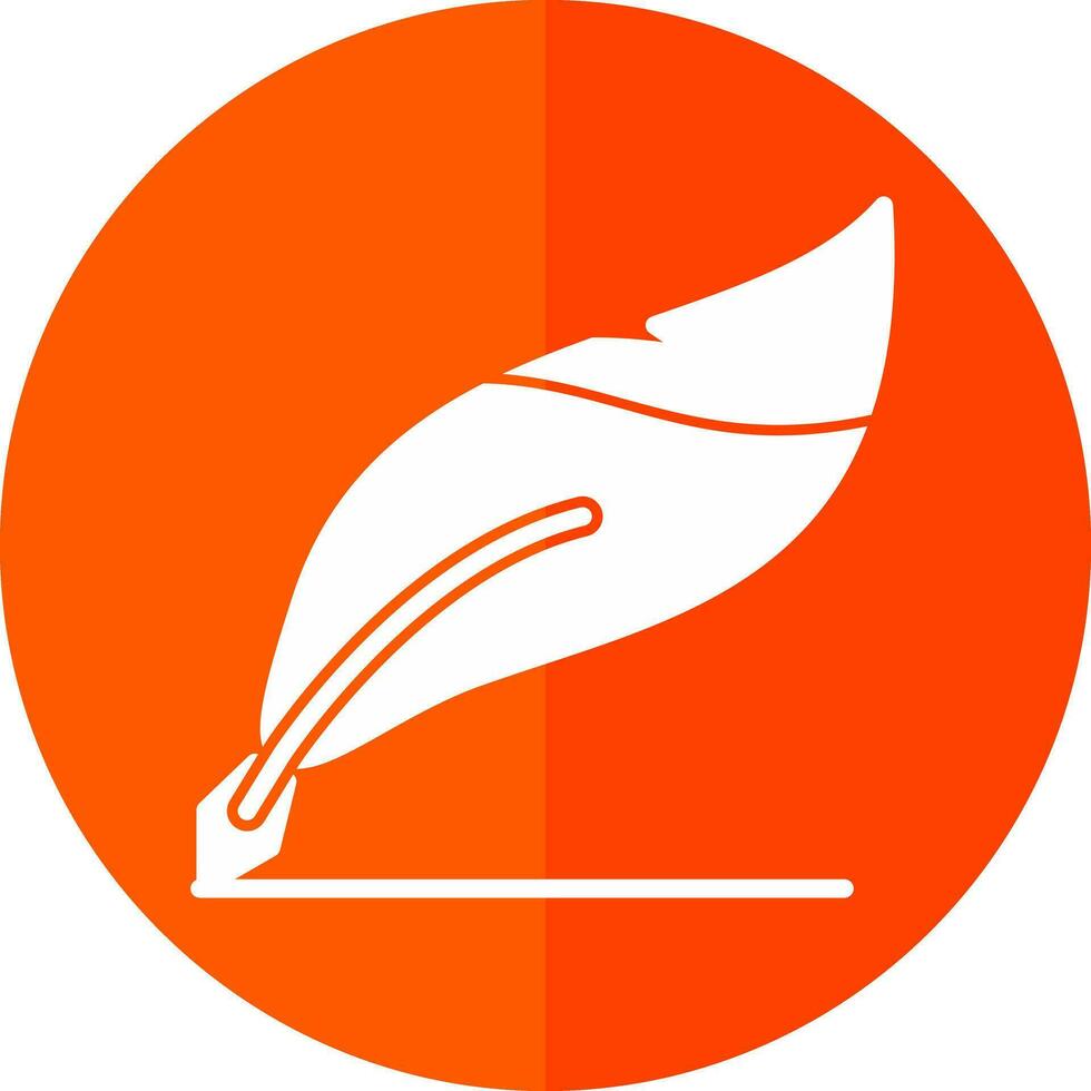 Quill pen Vector Icon Design