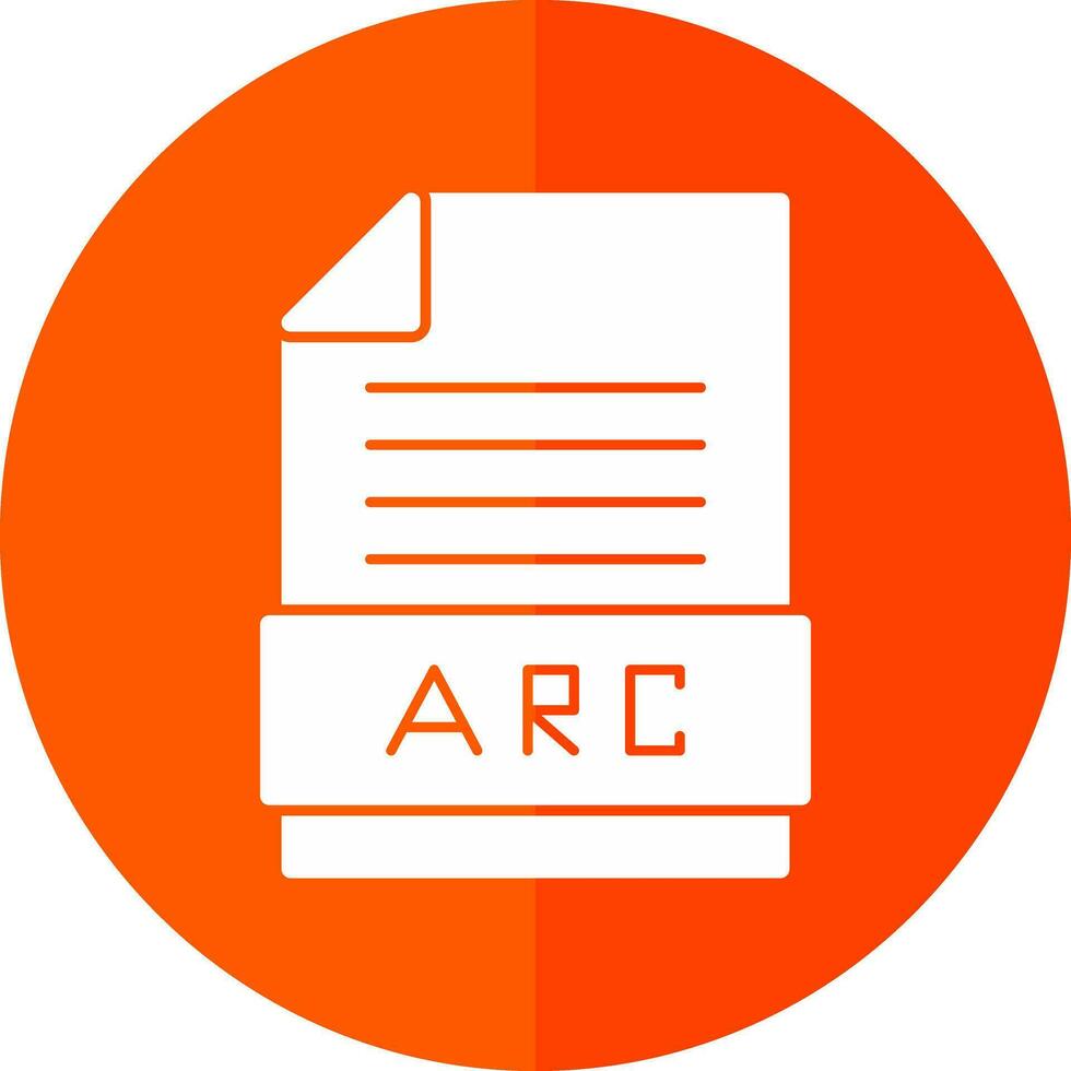 Arc Vector Icon Design