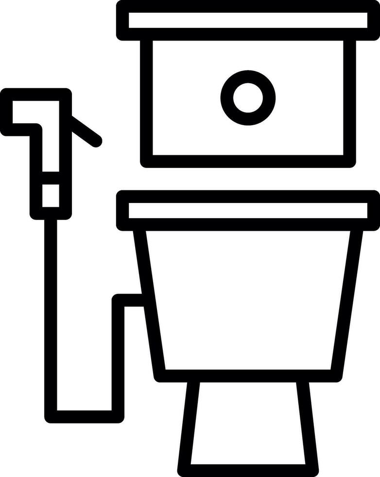 Toilet Vector Icon Design