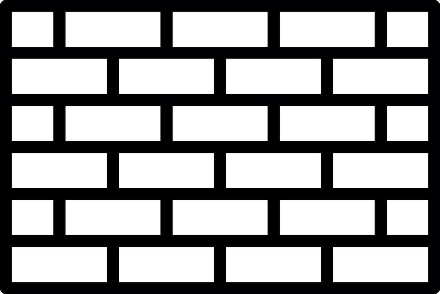 Bricks Vector Icon Design