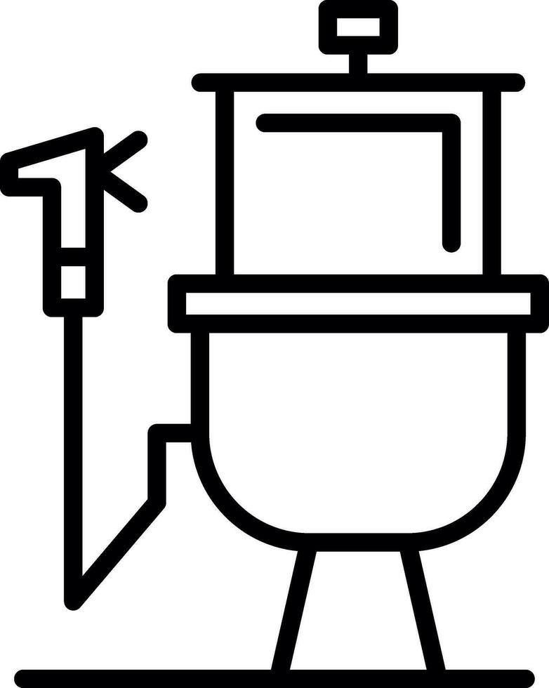 diseño de icono de vector de baño