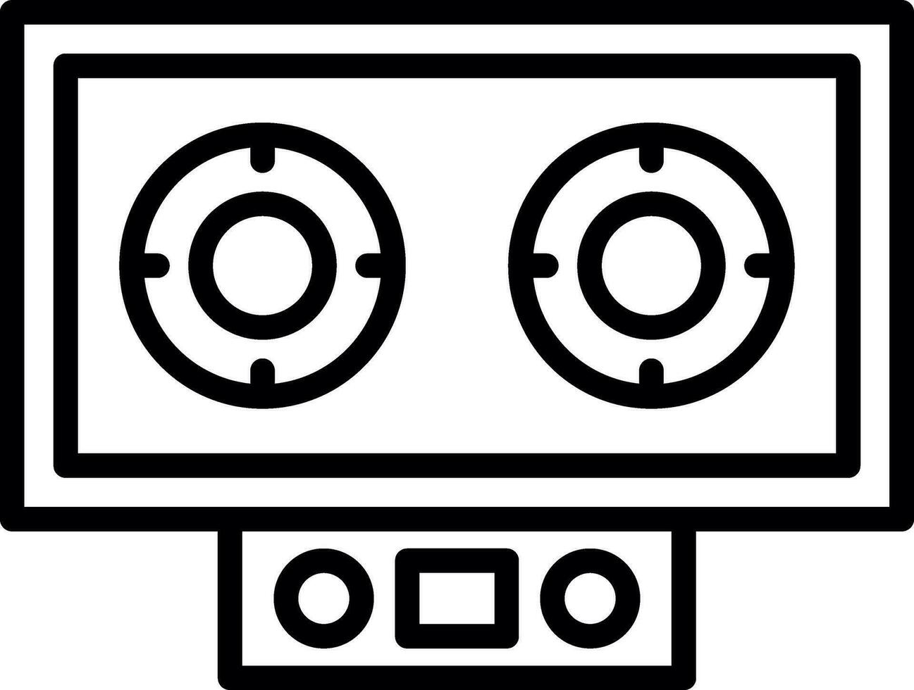 Stove Vector Icon Design