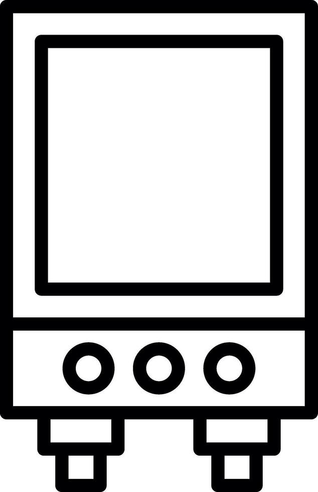 Water Heater Vector Icon Design