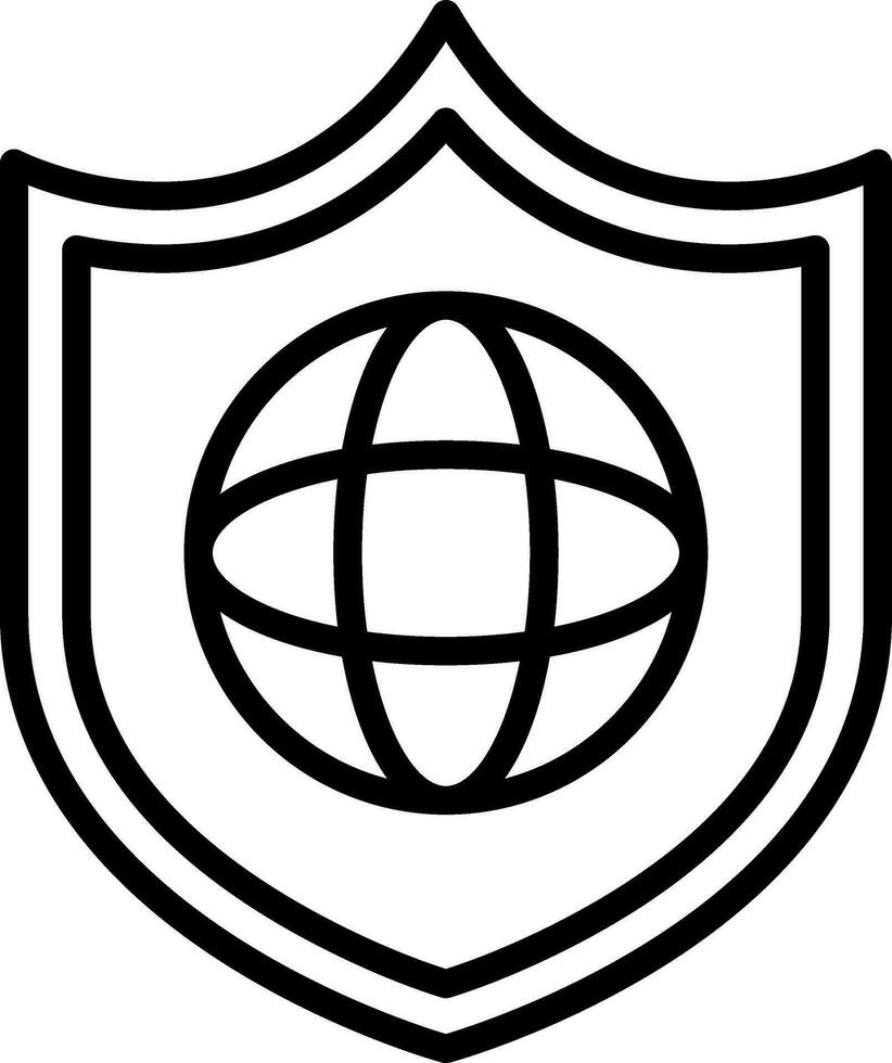 Global protection Vector Icon Design