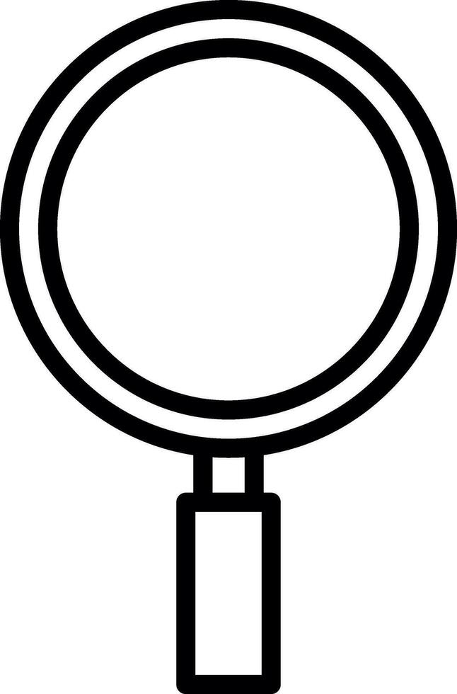 Magnifying glass Vector Icon Design