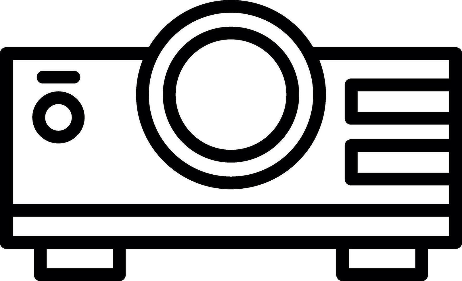 Projector Vector Icon Design