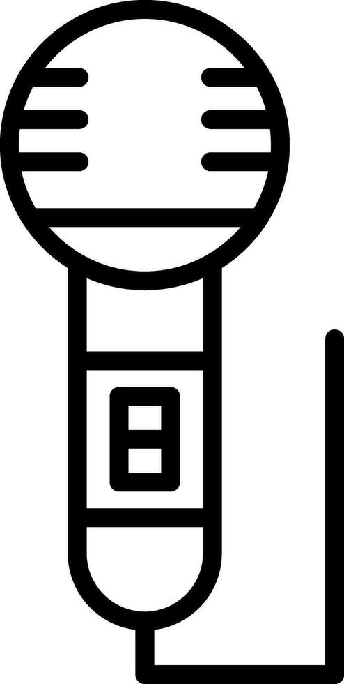 Mic Vector Icon Design