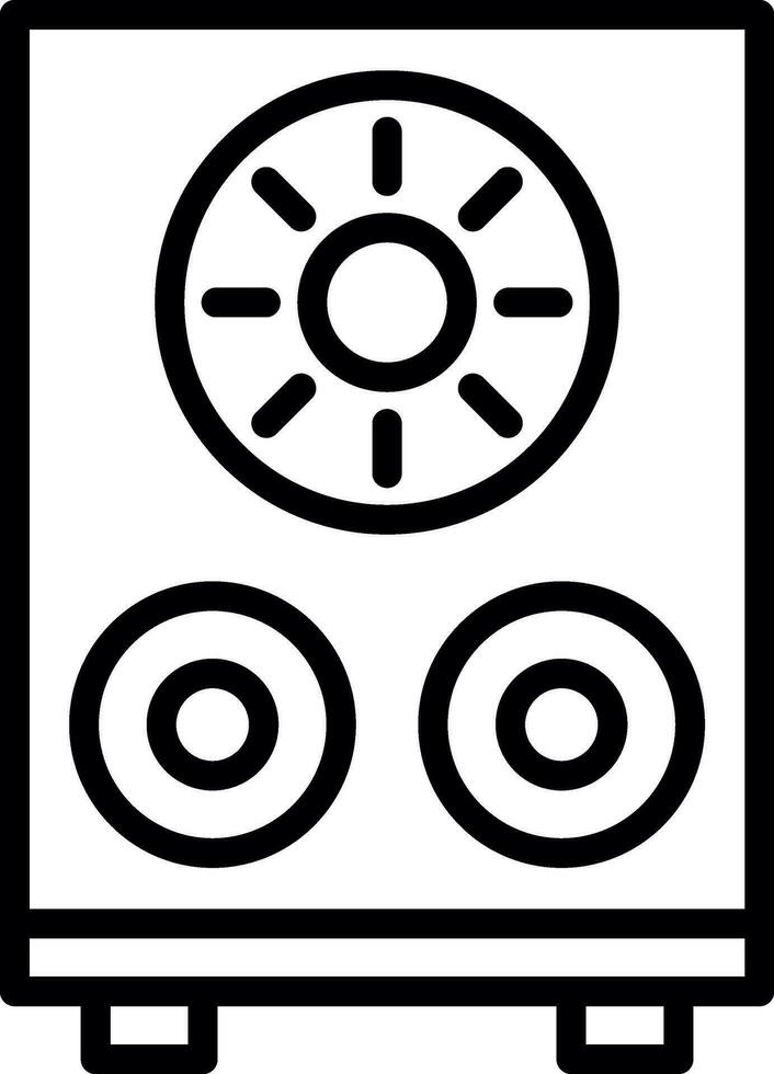 Speaker Vector Icon Design
