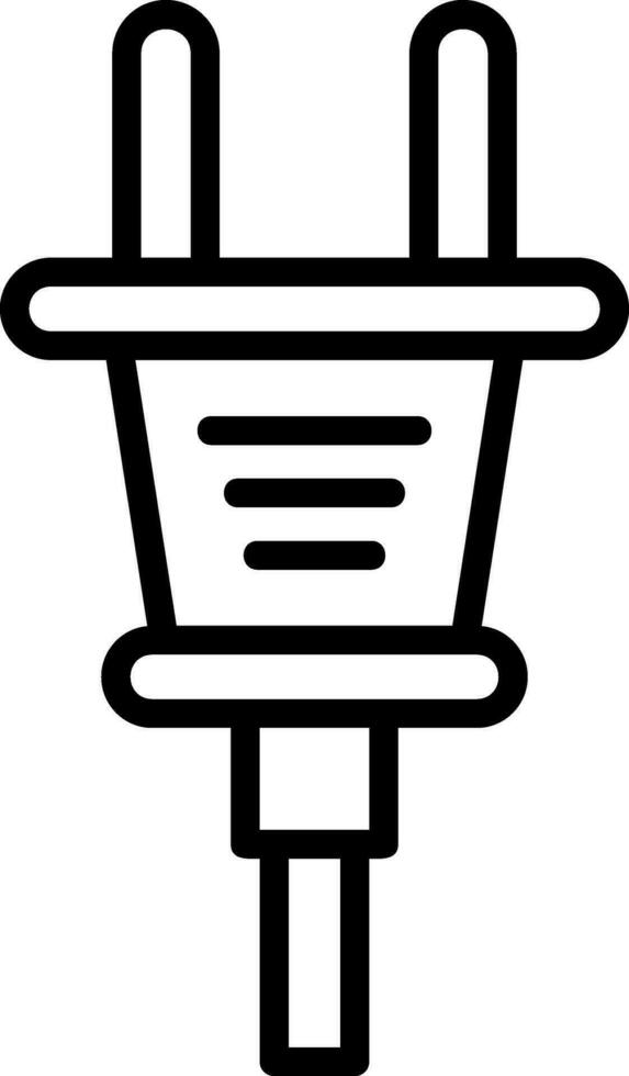 Plug Vector Icon Design