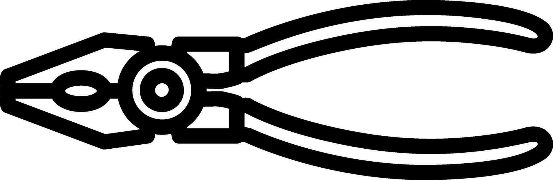Lineman s pliers Vector Icon Design