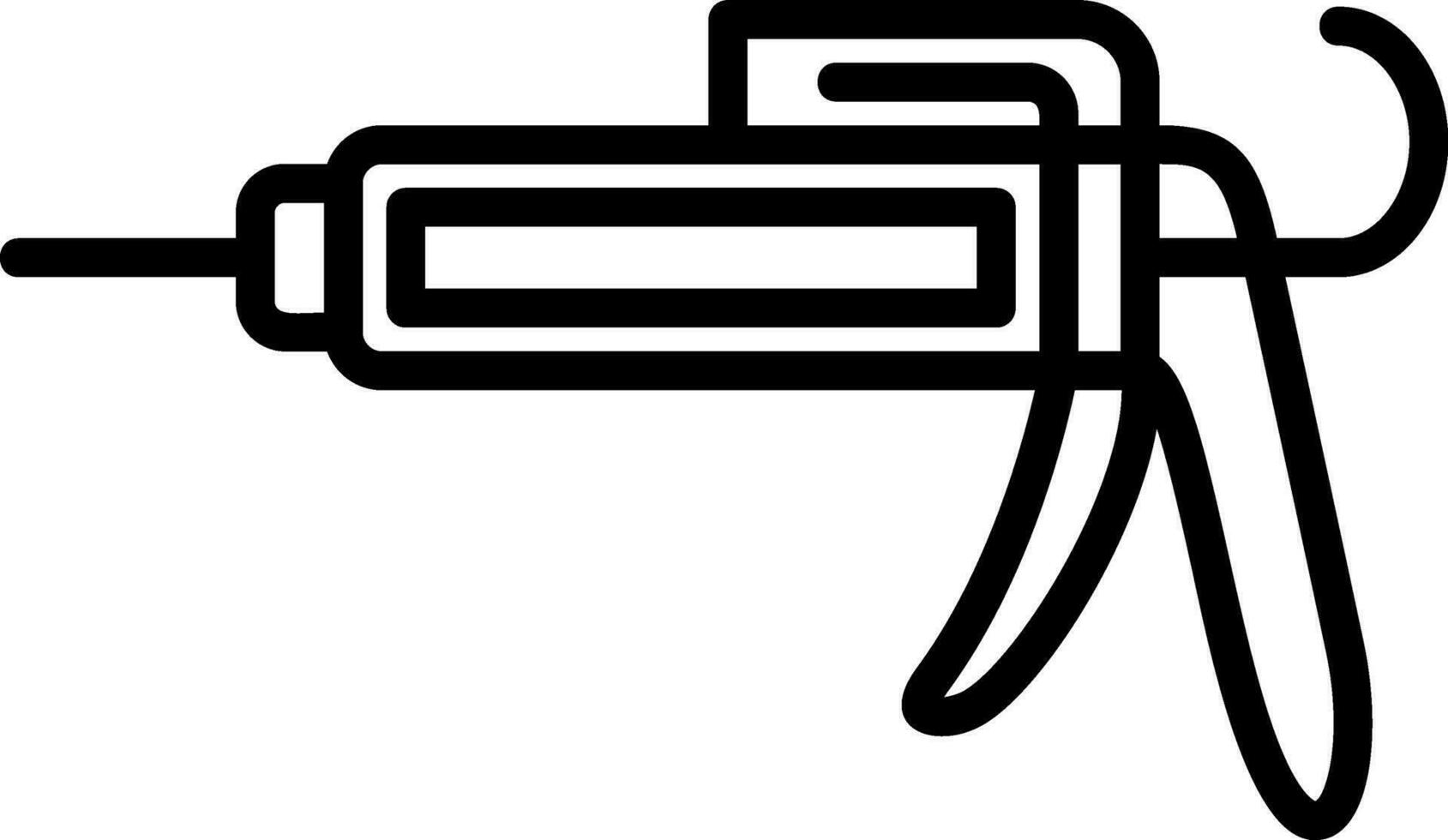 Caulk gun Vector Icon Design