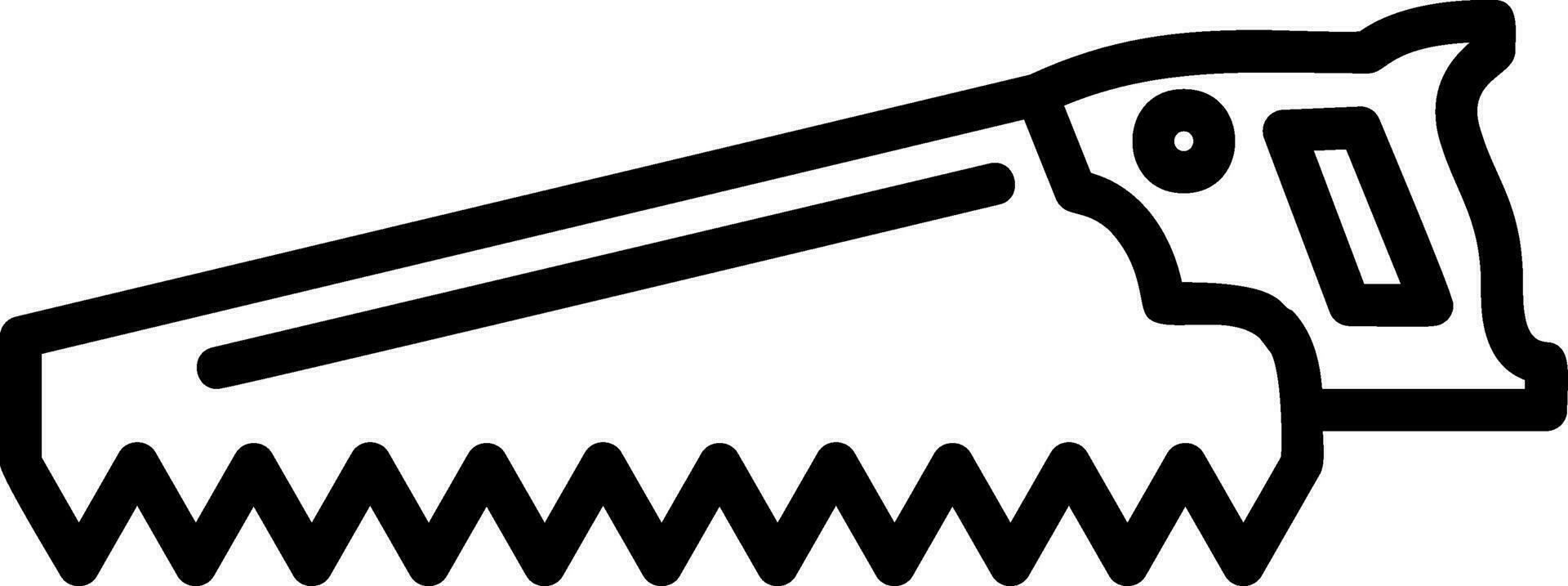 Handsaw Vector Icon Design