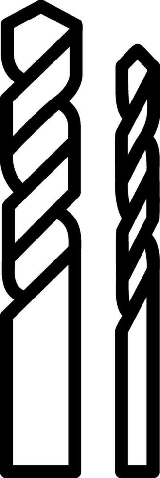 Drill tip Vector Icon Design