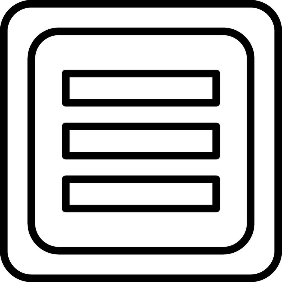 Menu Vector Icon Design