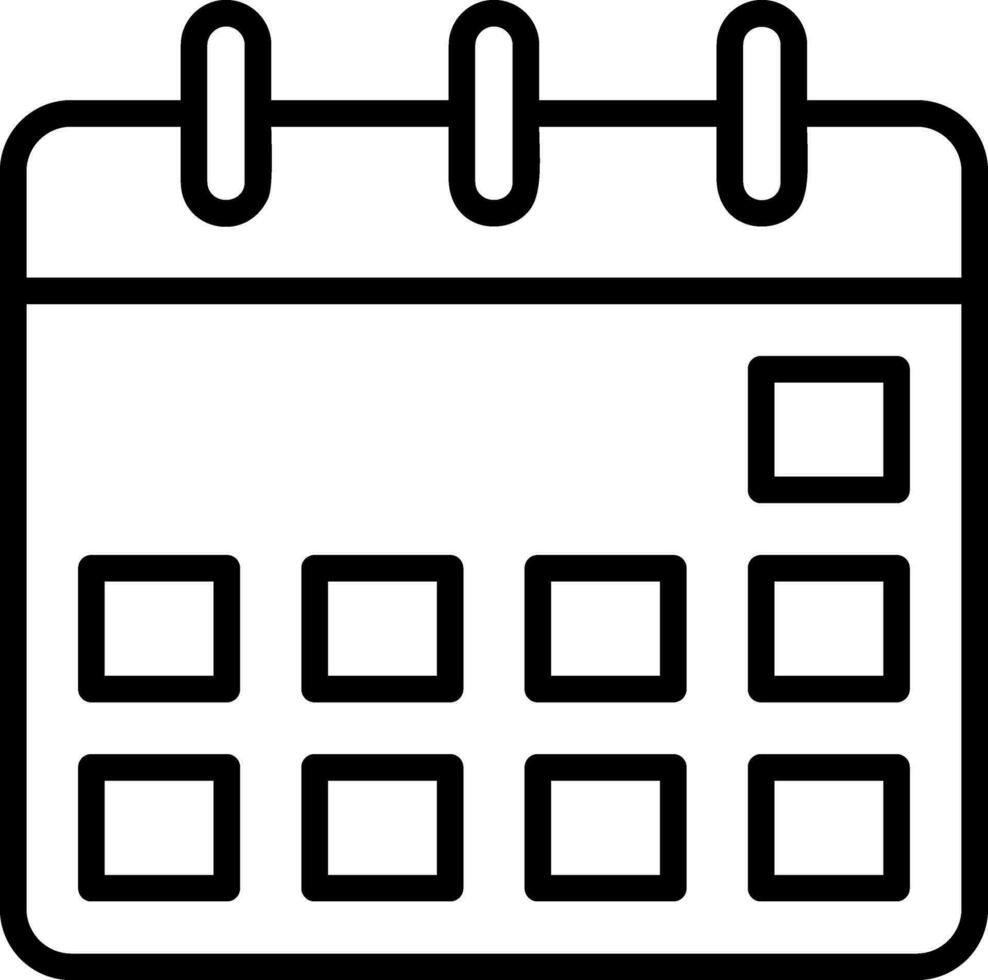 Calendar Vector Icon Design