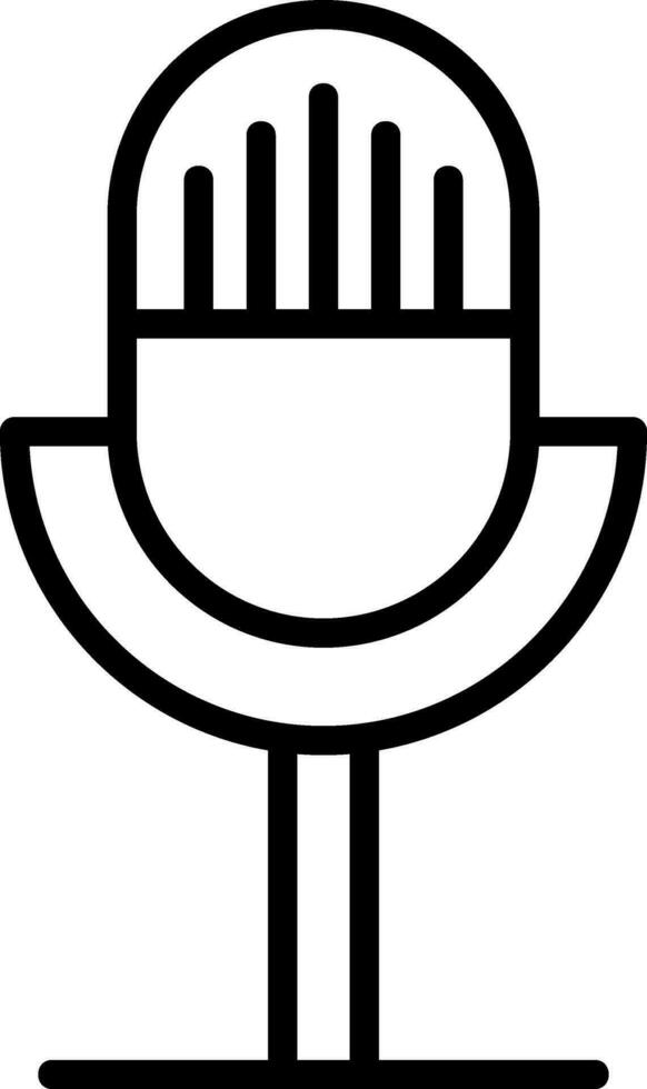 Microphone Vector Icon Design