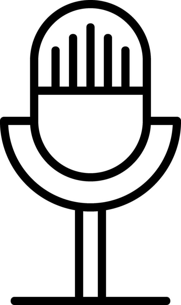 Microphone Vector Icon Design