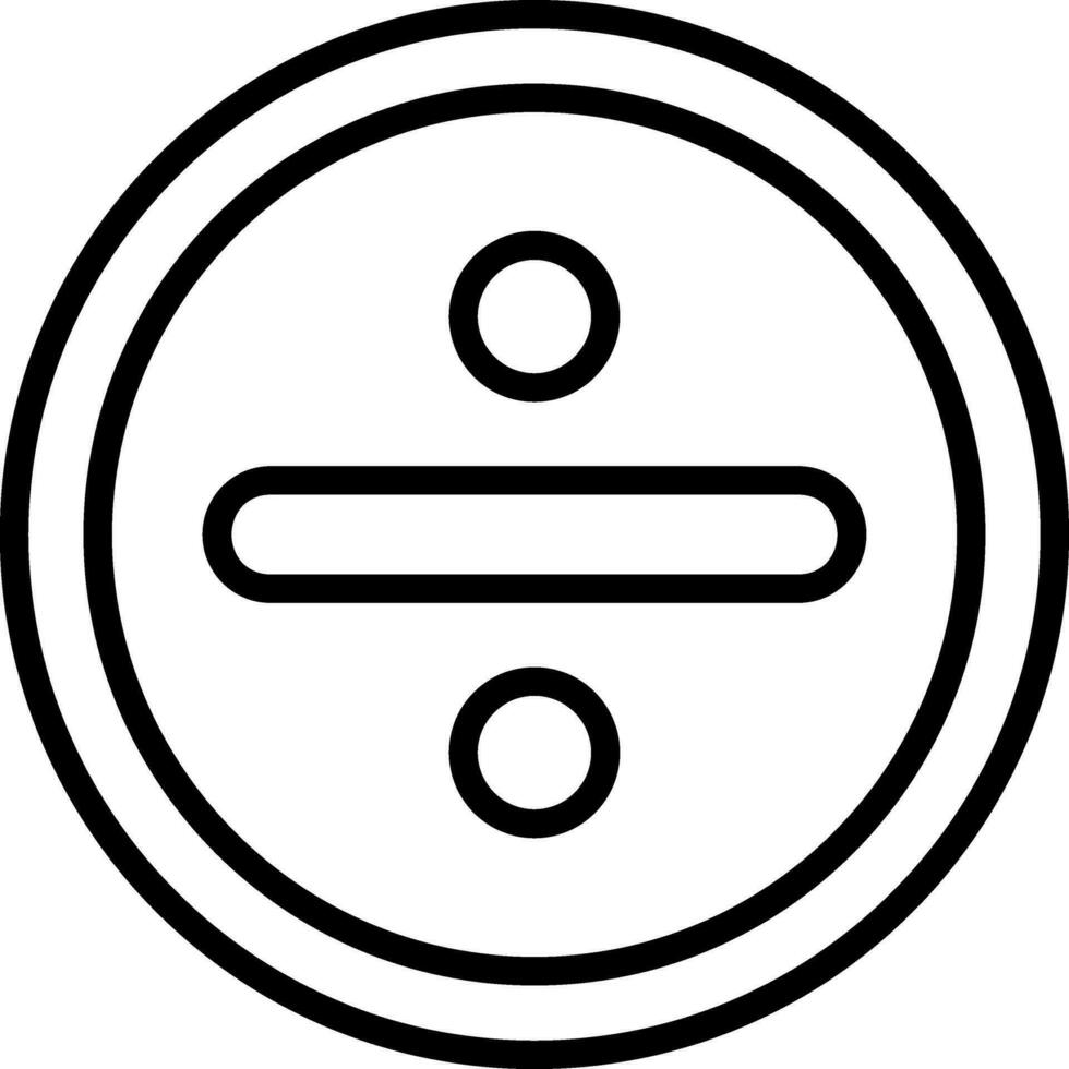 Division Vector Icon Design