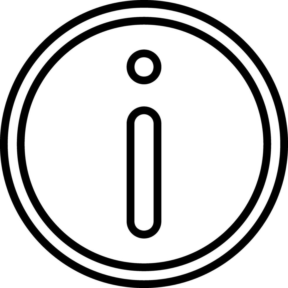 diseño de icono de vector de información