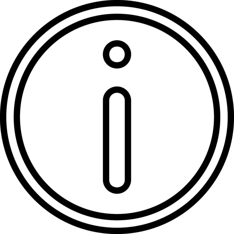 Info Vector Icon Design