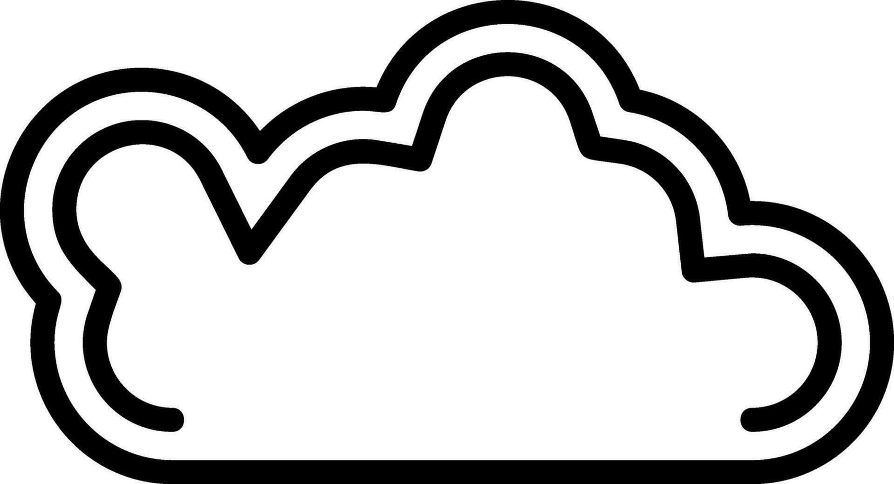 Cloud Vector Icon Design