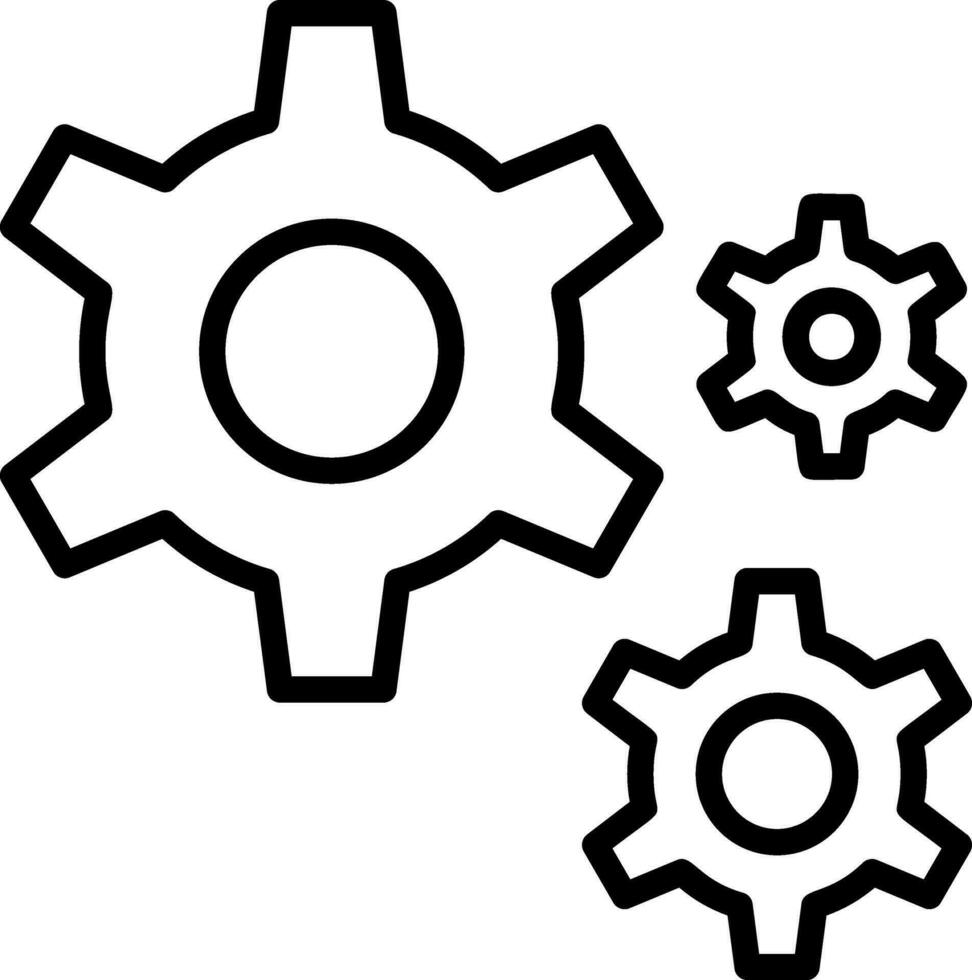 Settings Vector Icon Design